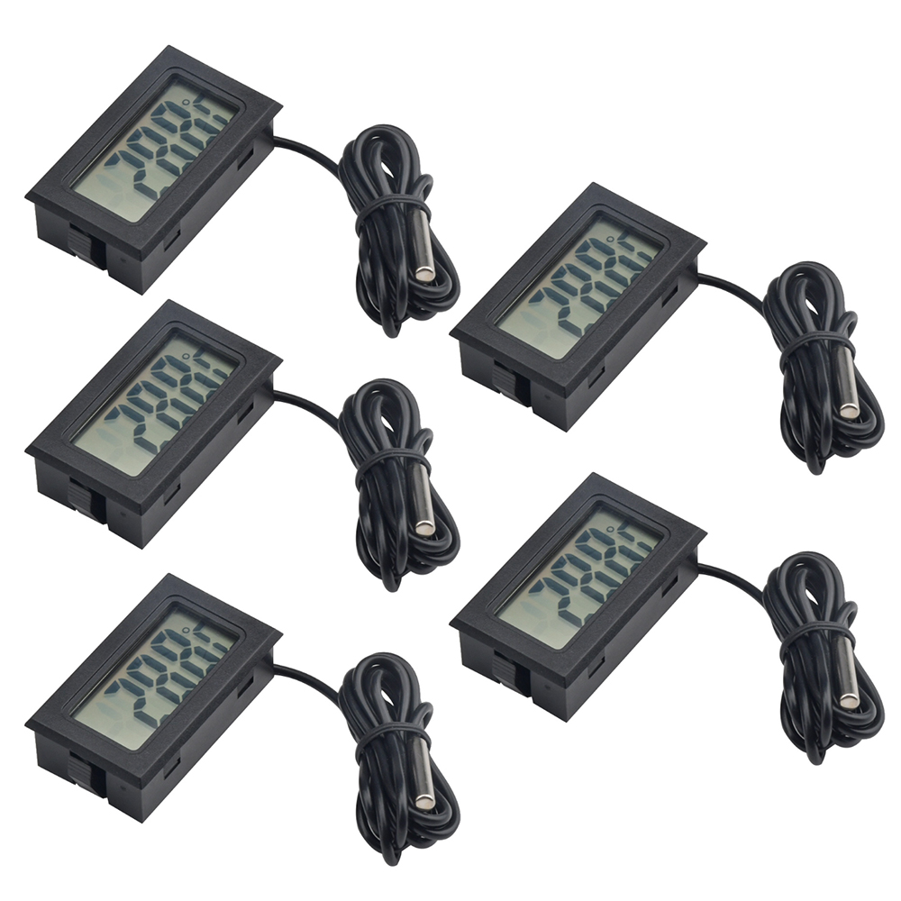 X Nutrition - 5 Stück/Set FY-10 Digitales Kühlschrankthermometer mit