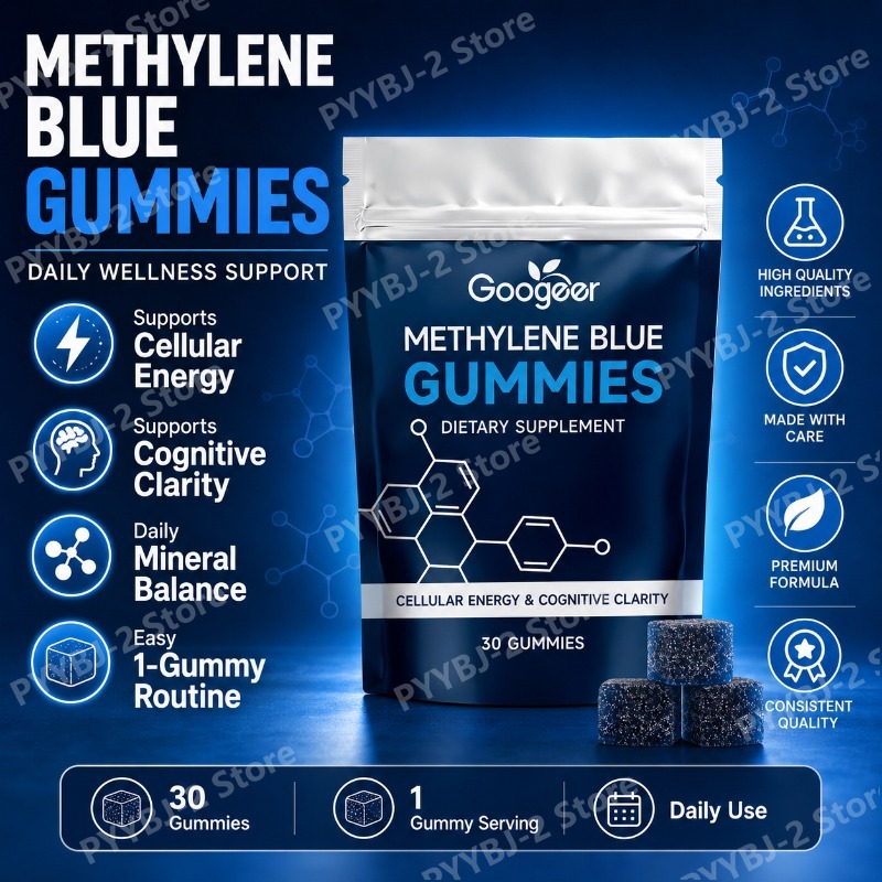 Multivitamin Gummy Adult - Methylenblau-Gummibärchen 30 Stück zur Verbesserung der