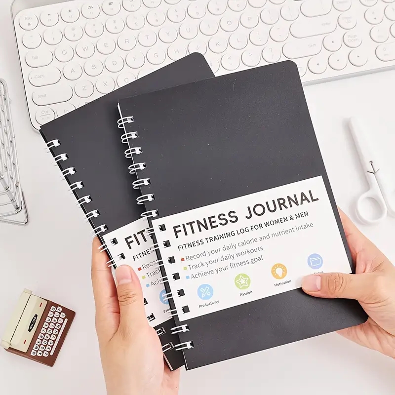 Nutrition Fitness Plan - Fitness-Tagebuch Notizbuch Tägliche Trainings- und Ernährungspläne