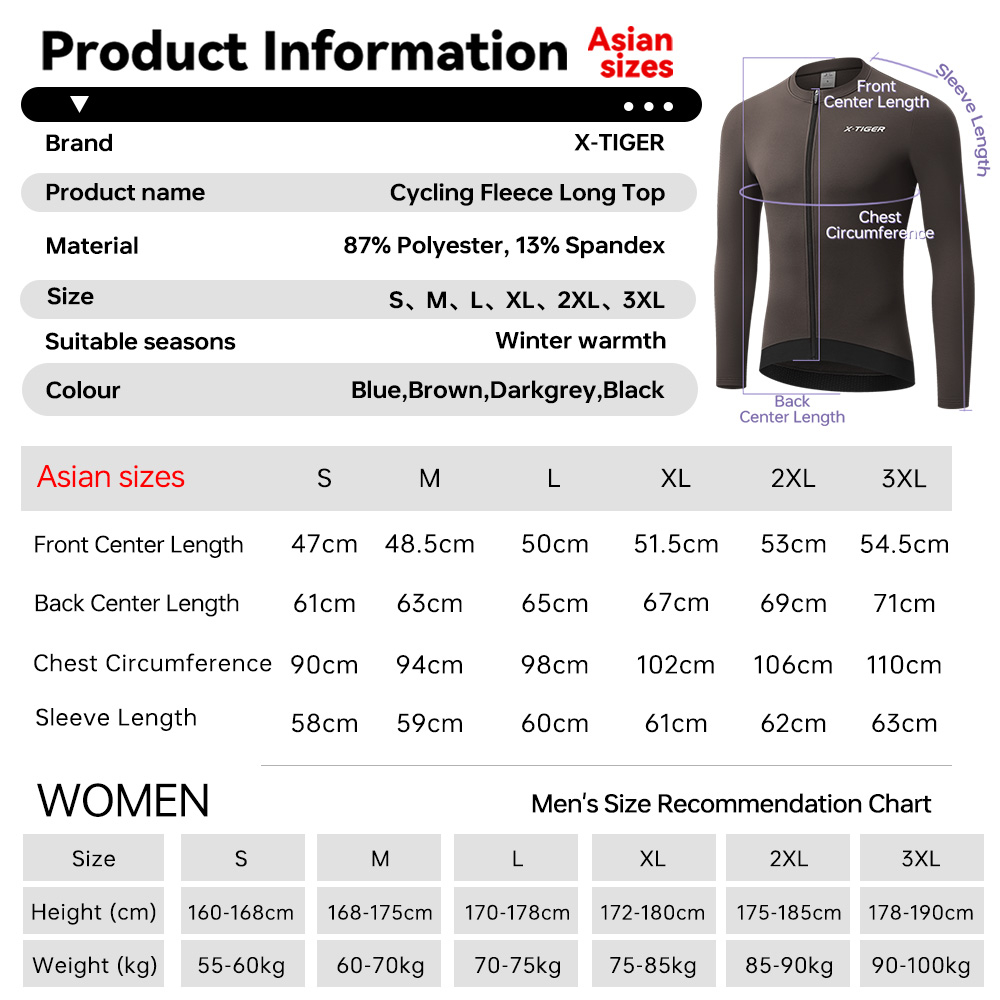 X-TIGER Fahrradtrikot Winter T – X Nutrition Bewertung und Preis