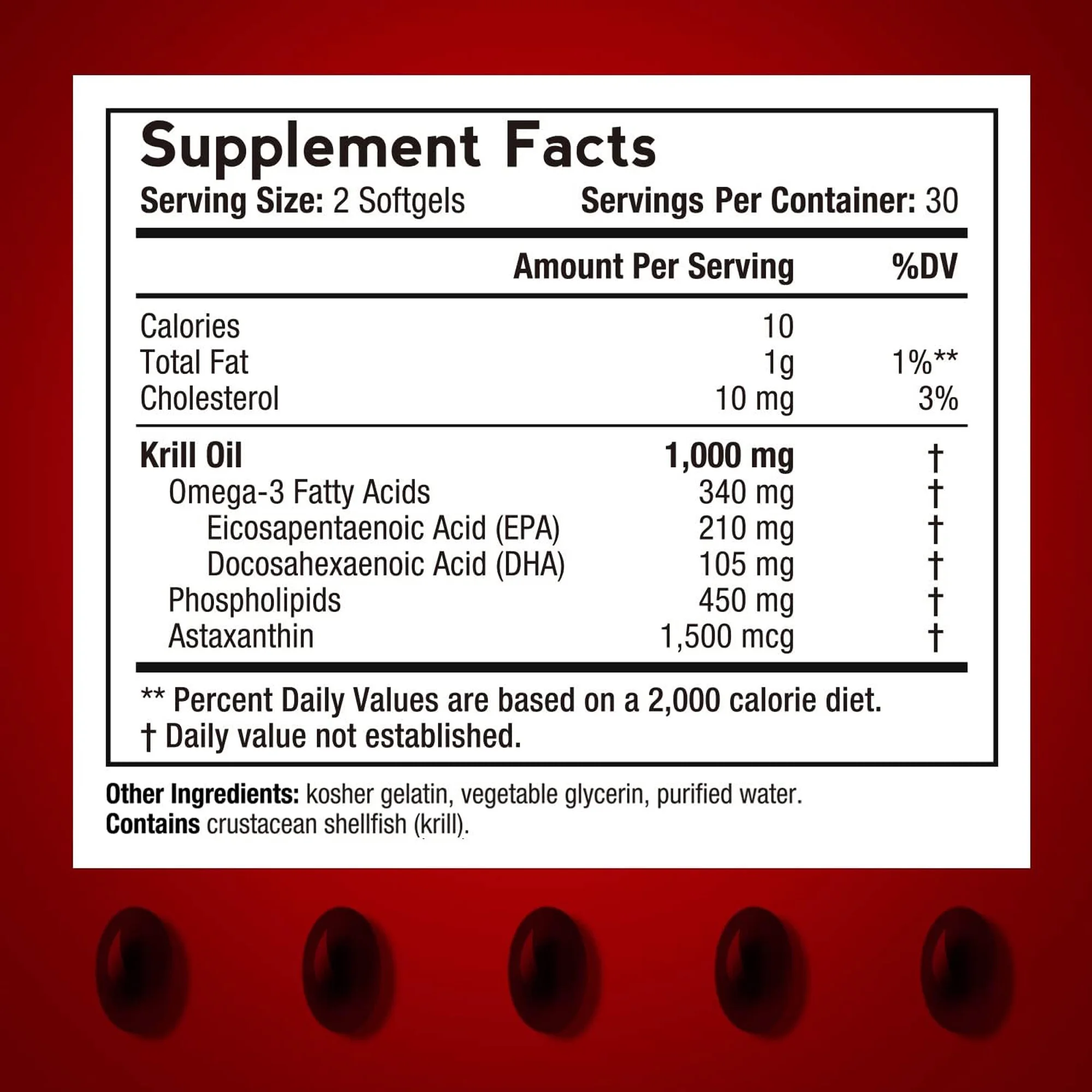 Antarktisches Krillöl-Ergänzun – Krill Oil Supplement Bewertung und Preis