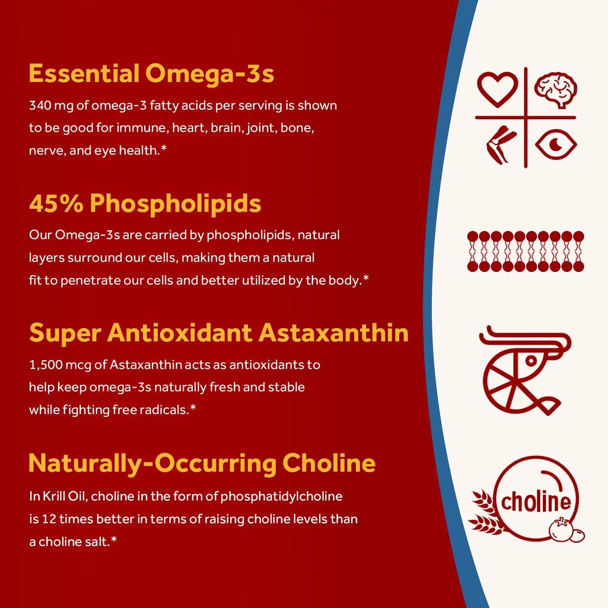 Antarktisches Krillöl-Ergänzun – Krill Oil Supplement Bewertung und Preis