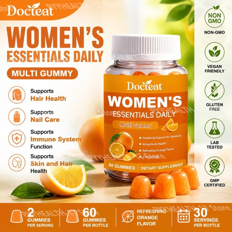 Docteat Women's Essentials Dai – Multivitamin Gummy Adult Bewertung und Preis