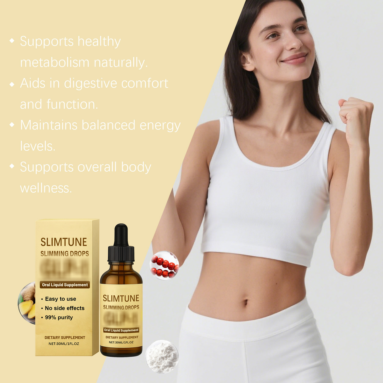 Körpermanagement-Tropfen zur G – Fitness Nutrition Energy Bewertung und Preis