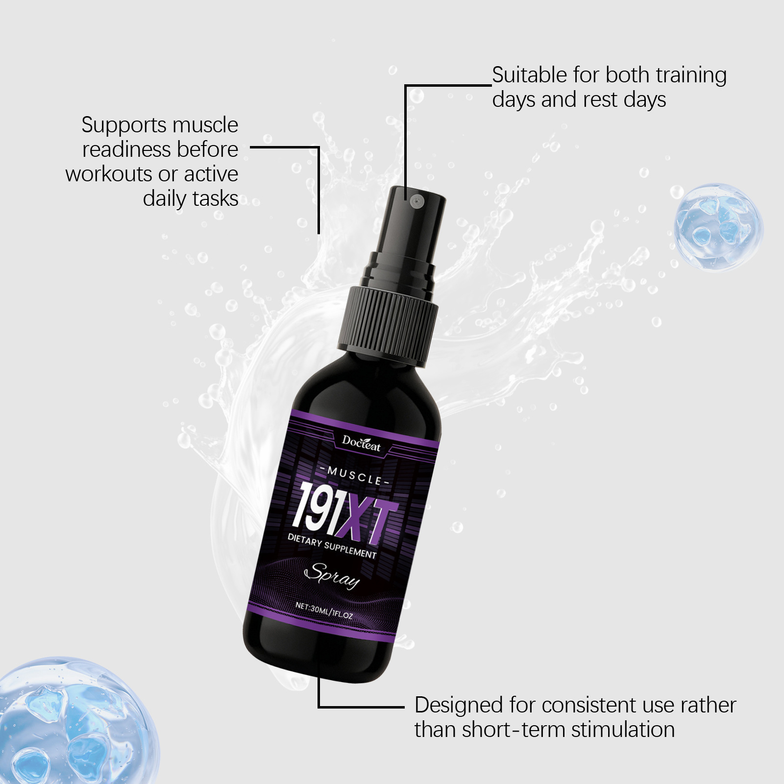 Muskelaufbauspray zur Steigeru – Fitness Nutrition Energy Bewertung und Preis