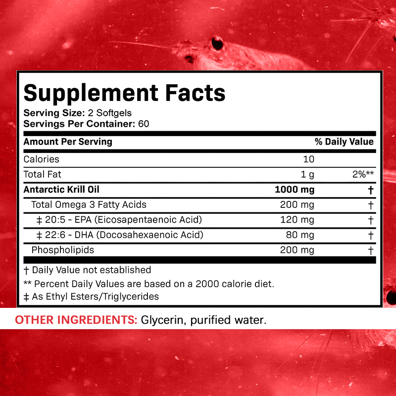 Antarktisches Krillöl 1000mg - – Krill Oil Supplement Bewertung und Preis