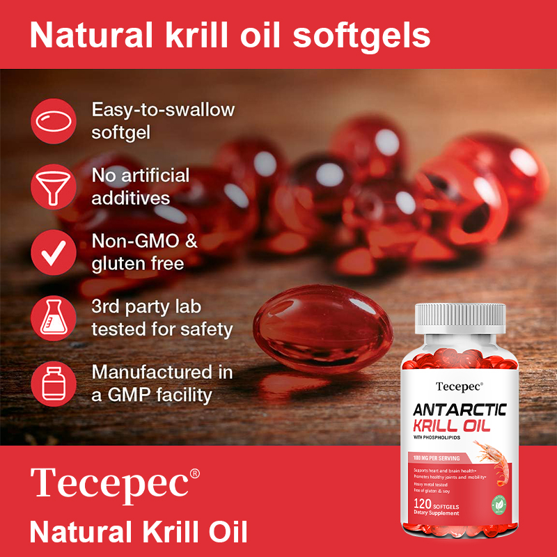 Antarktisches Krillöl 1000mg - – Krill Oil Supplement Bewertung und Preis