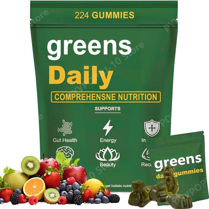 Greens Gummies Bio-Chlorella u – Multivitamin Gummy Adult Bewertung und Preis