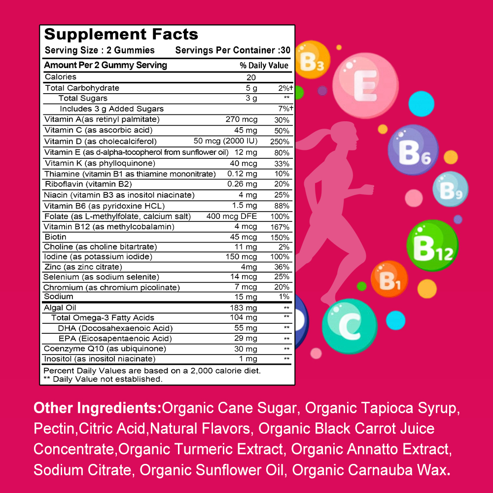 Multivitamin-Gummis für Frauen – Multivitamin Gummy Adult Bewertung und Preis
